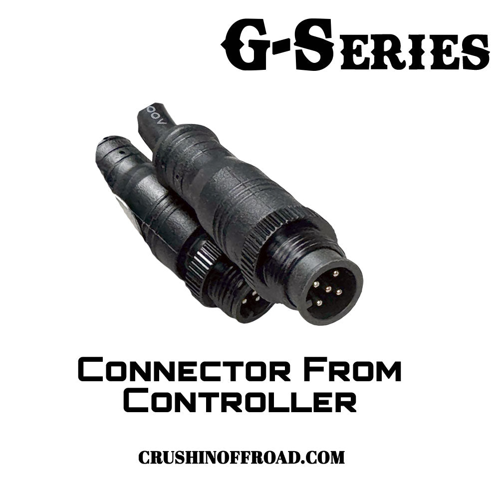 4 Piece RGB+W 45 LED Pod with Dual Zone Controller, 1710 Lumen, G-Series