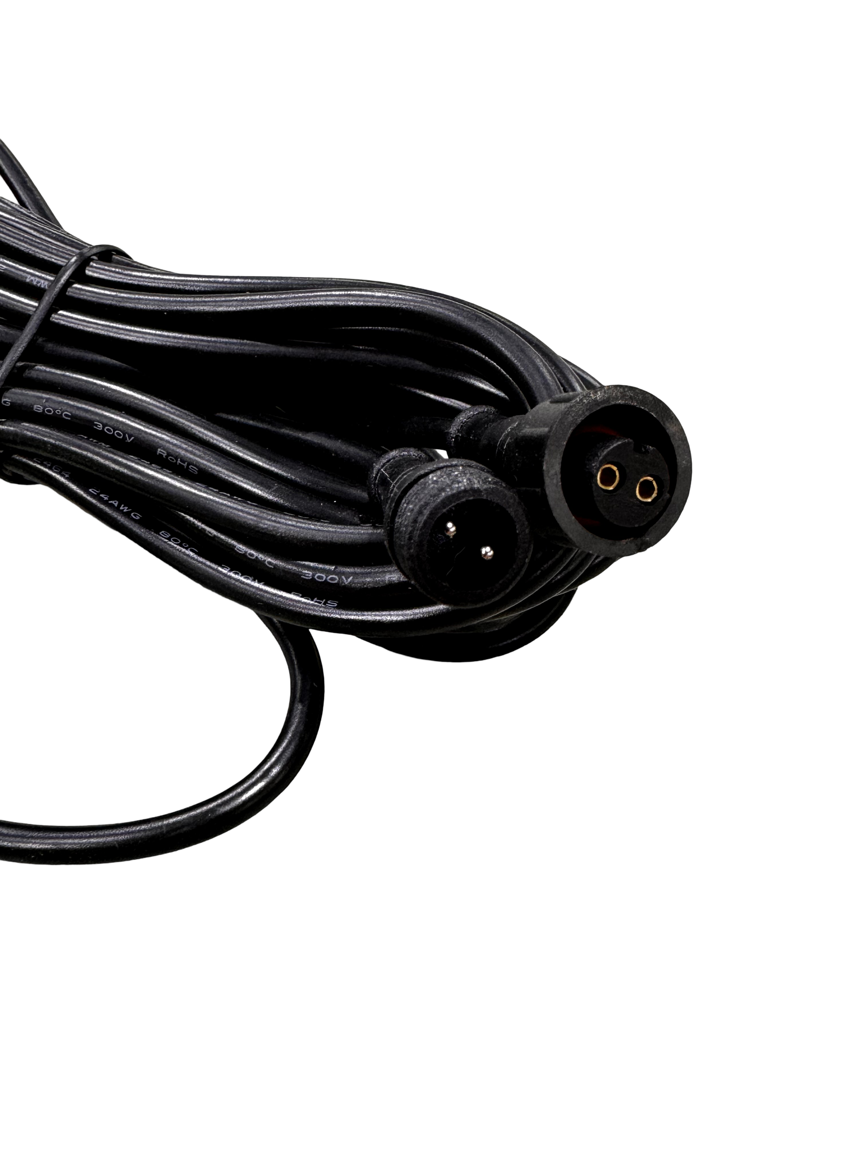 Extension Cable - 2 Pin SINGLE COLOR/White