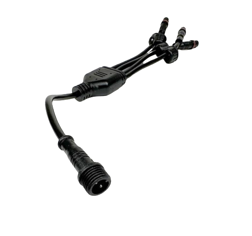 Splitter Cable - 2 Pin, 4 Way SINGLE COLOR