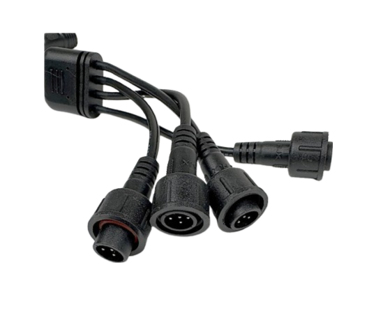 Splitter Cable - 5 Pin, 6 Way RGBW