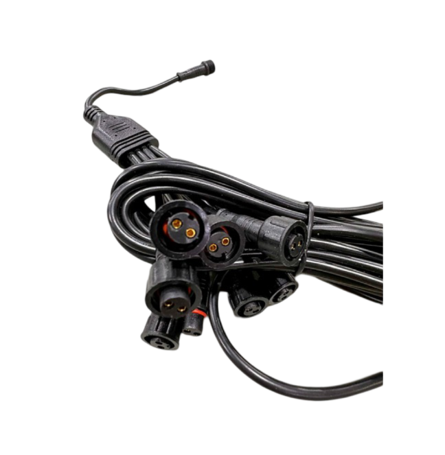 Splitter Cable - 2 Pin, 6 Way SINGLE COLOR