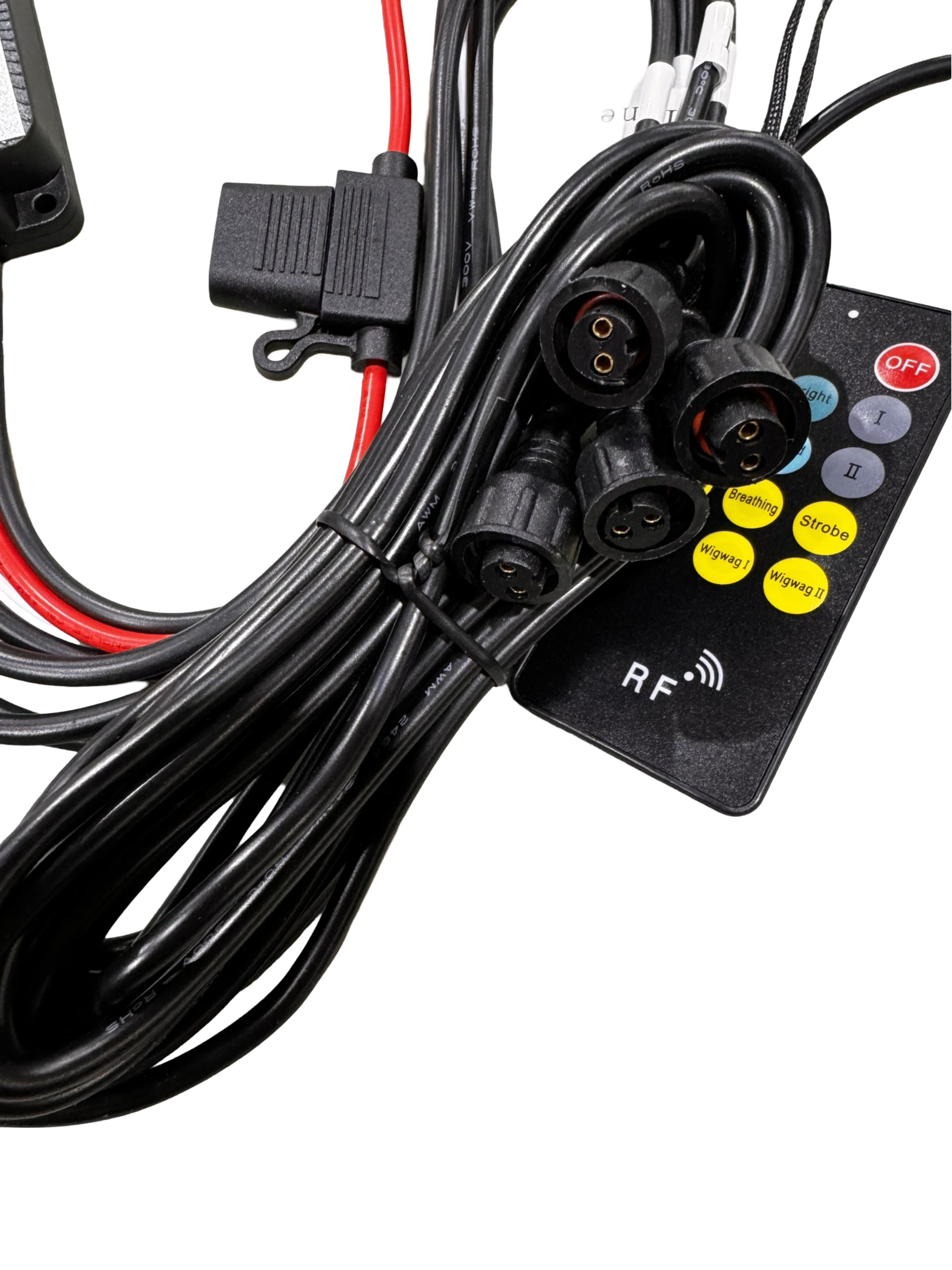 2 Wire 2 Zone Single Color 30AMP Bluetooth Controller Kit