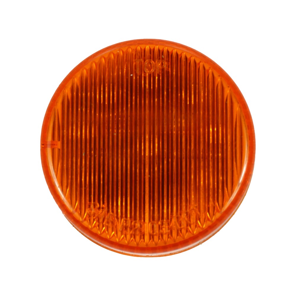 2″ Amber Round LED Trailer Marker Light Kit, Grommet, Plug