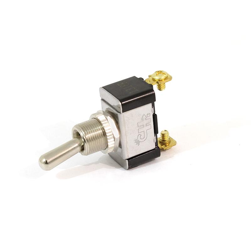 Metal Toggle Switch, Standard Duty 25A SPST Cole Hersee, 55014