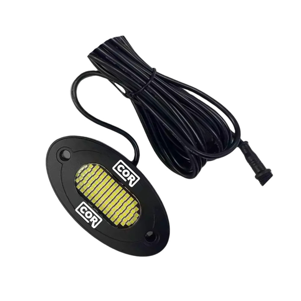 HD Series White, IP68, 108LED Pod, Rock Light Only