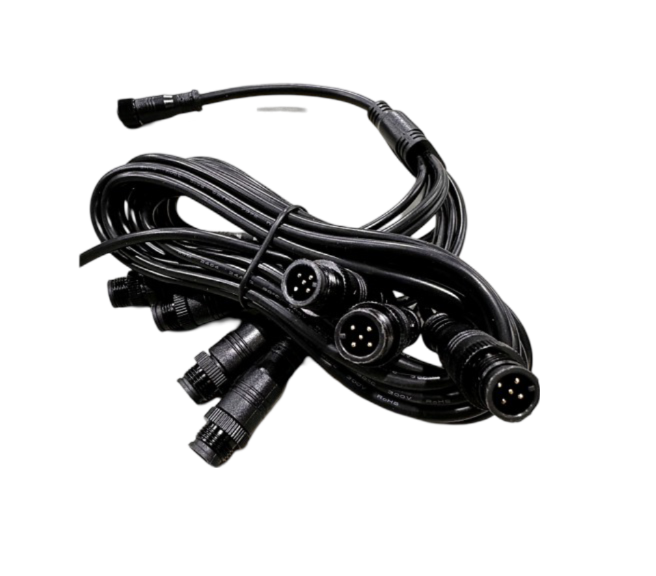 Splitter Cable for 45 LED Pod, 5 Pin, 4 Way Splitter, RGB+W, G-Series