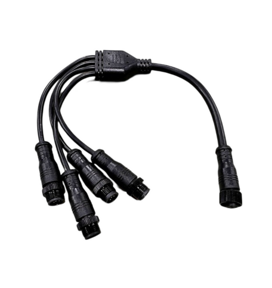 Splitter Cable for 45 LED Pod, 5 Pin, 4 Way Splitter, RGB+W, G-Series