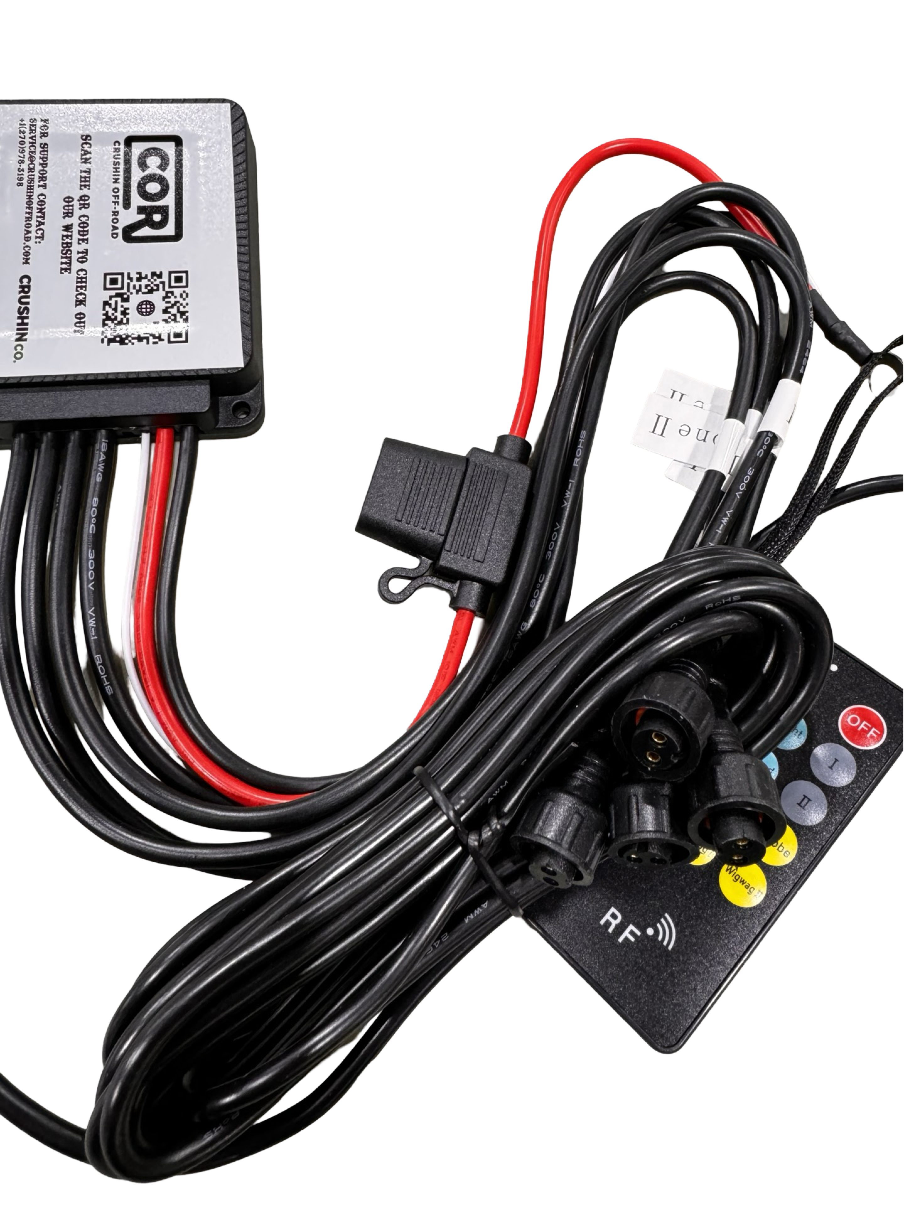 2 Wire 2 Zone Single Color 30AMP Bluetooth Controller Kit