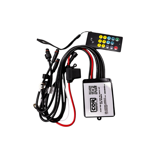 2 Wire 2 Zone Single Color 30AMP Bluetooth Controller Kit