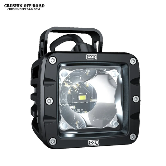 2" 30w LED Pod, RGB Backlit, Spot Pattern LED, 2 Piece Kit