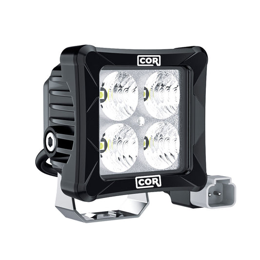 2" 40w LED Flood Pattern Screwless Face Pod Light