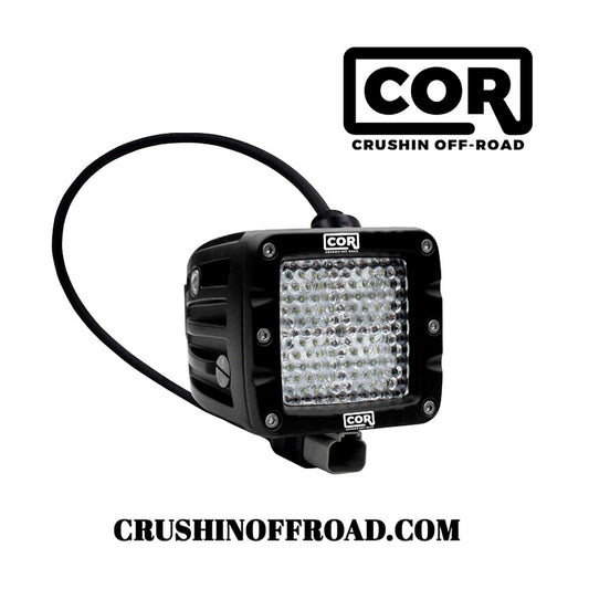 2"- 40w Diffusion Pattern LED Pod Light, 3800 Lumen