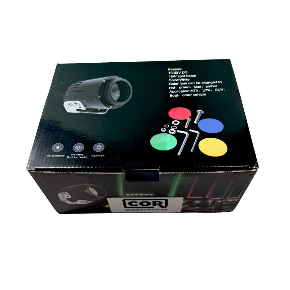 Comblete Kit of X-Beam Laser LED Beams, Controller & Cable Kit, X-SERIES
