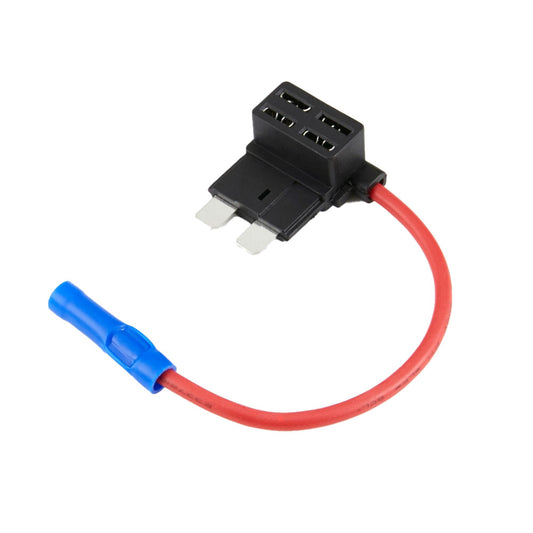 ATO® Add-A-Circuit Fuse Tap, 12" - 16awg Red Pre Crimped Spliced Wire