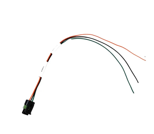Field Repair Cable Kit, Delphi 12162182-B, 12" Pigtail, 3 Wire GRN/BLK/ORG